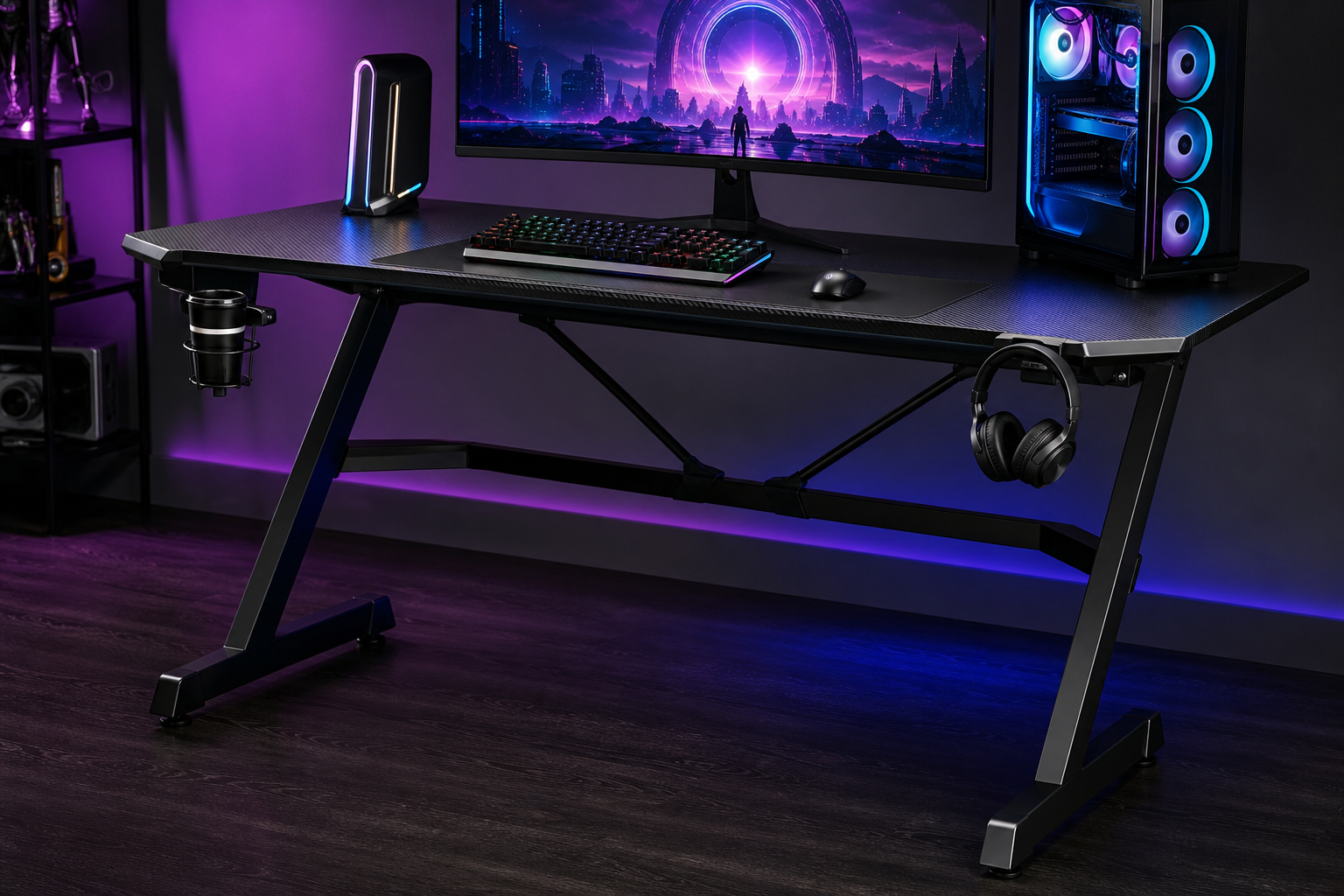Homall 55-Inch Gaming Desk